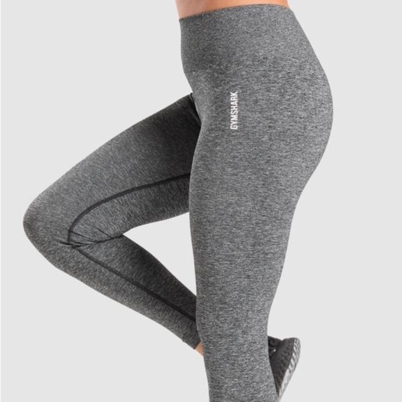 Gymshark Adapt Marl Seamless High Waisted Leggings Medium - Picture 2 of 5